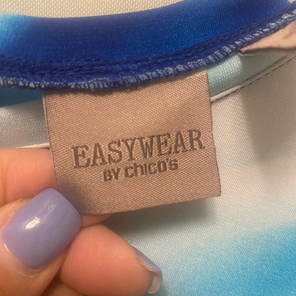 Chicos Easywear Knit Tunic Top - Picture 4 of 7